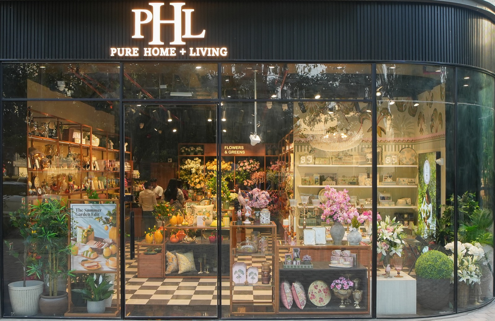 Pure Home + Living storefront